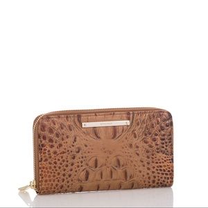 Brahmin Toasted Almond Suri Wallet